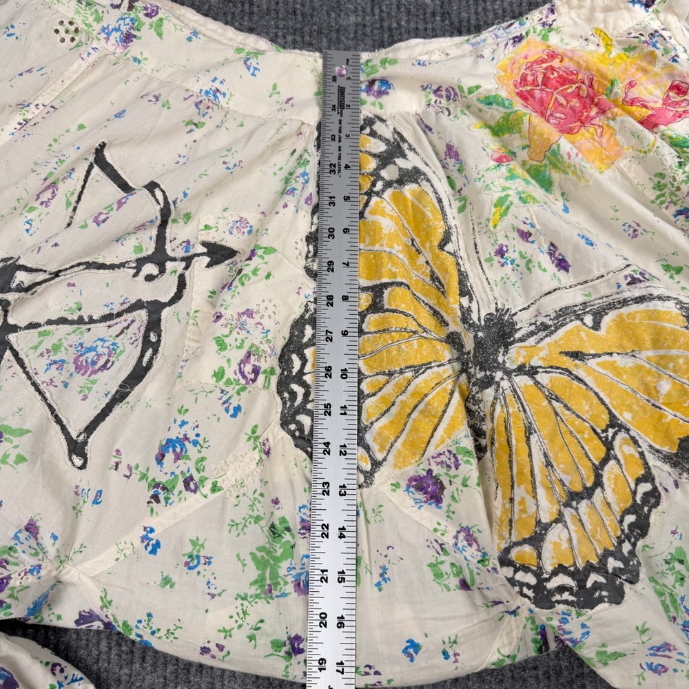 Magnolia Pearl Applique Love More Bloomers 215 Bubbles Cotton Butterfly Boho - Picture 13 of 16